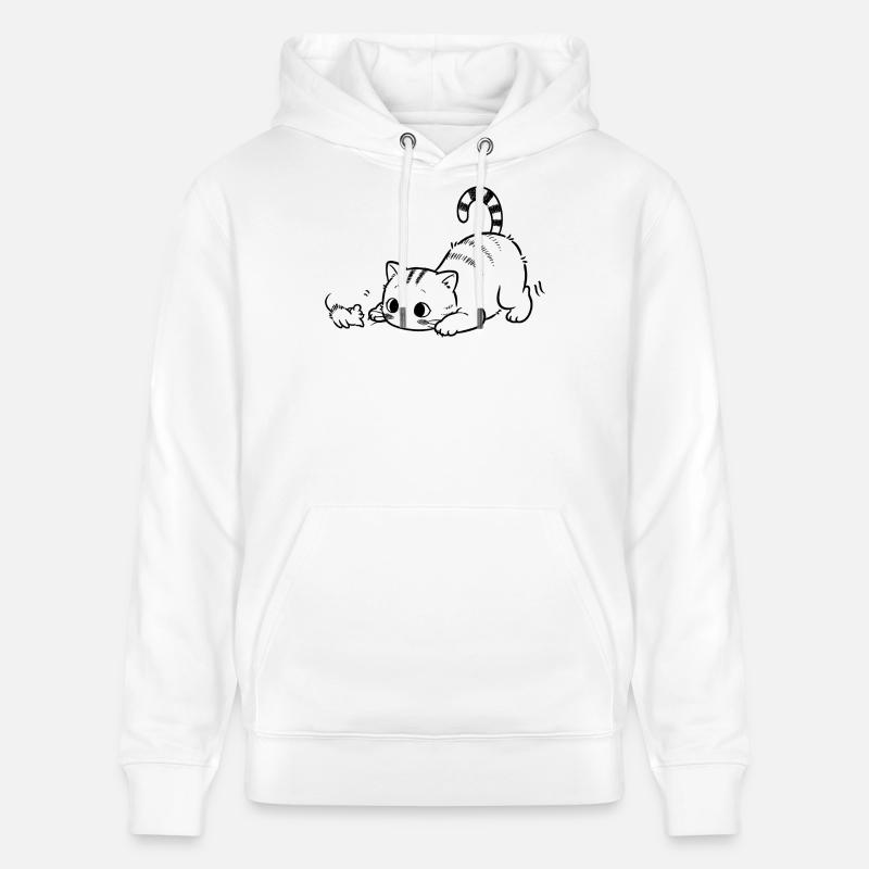 Mode bondit activé - Sweat à capuche bio CRUISER Stanley/Stella Unisexe - blanc