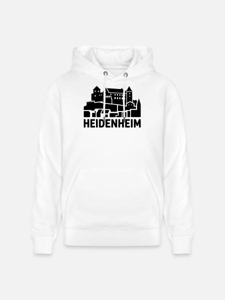 Heidenheim - Stanley/Stella Unisex Bio-Hoodie CRUISER  - Weiß