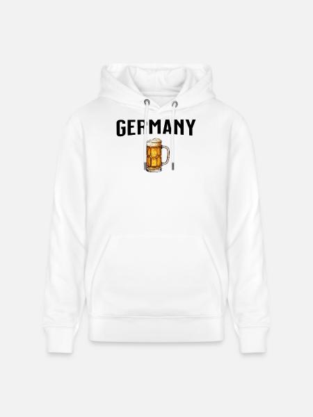 Germany Beer - Stanley/Stella Unisex Bio-Hoodie CRUISER - Weiß