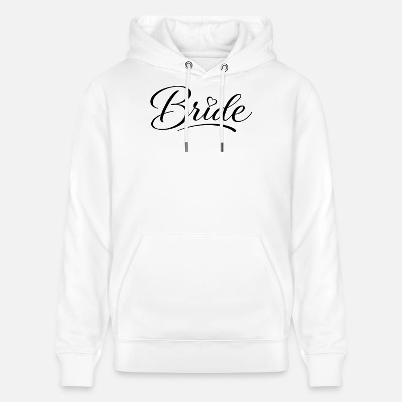 Bride - Stanley/Stella Unisex Bio-Hoodie CRUISER  - Weiß