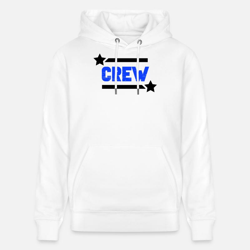 crew_-2- - Sweat à capuche bio CRUISER Stanley/Stella Unisexe - blanc