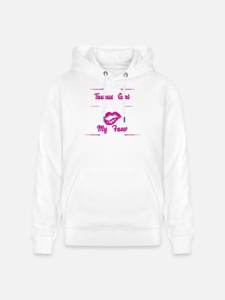 Sternzeichen Stier - Stanley/Stella Unisex Bio-Hoodie CRUISER - Weiß
