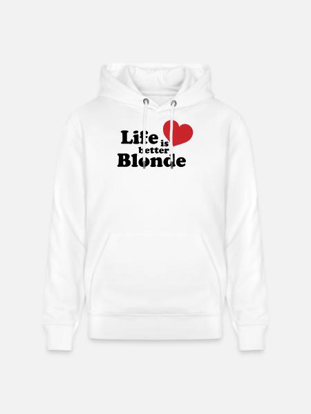 Blonde Life - Stanley/Stella Unisex Bio-Hoodie CRUISER - Weiß