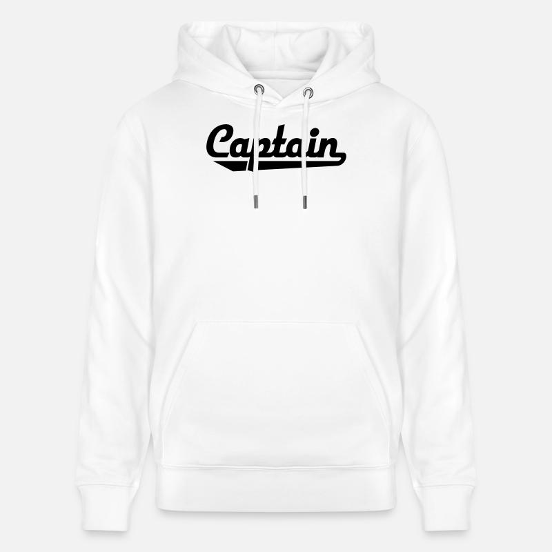 2541614 15908883 capitandeli - Sweat à capuche bio CRUISER Stanley/Stella Unisexe - blanc