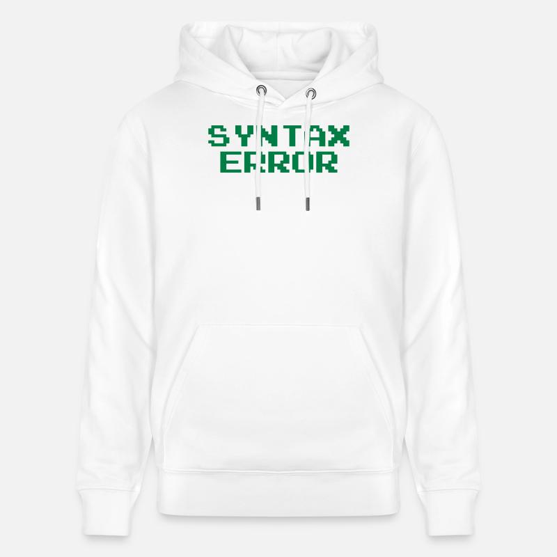 Syntax Error - Stanley/Stella Unisex Bio-Hoodie CRUISER  - Weiß