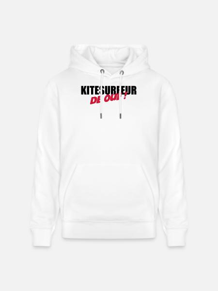 Kiteboarding / Kitesurfing / Kitesurf / - Sweat à capuche bio CRUISER Stanley/Stella Unisexe - blanc