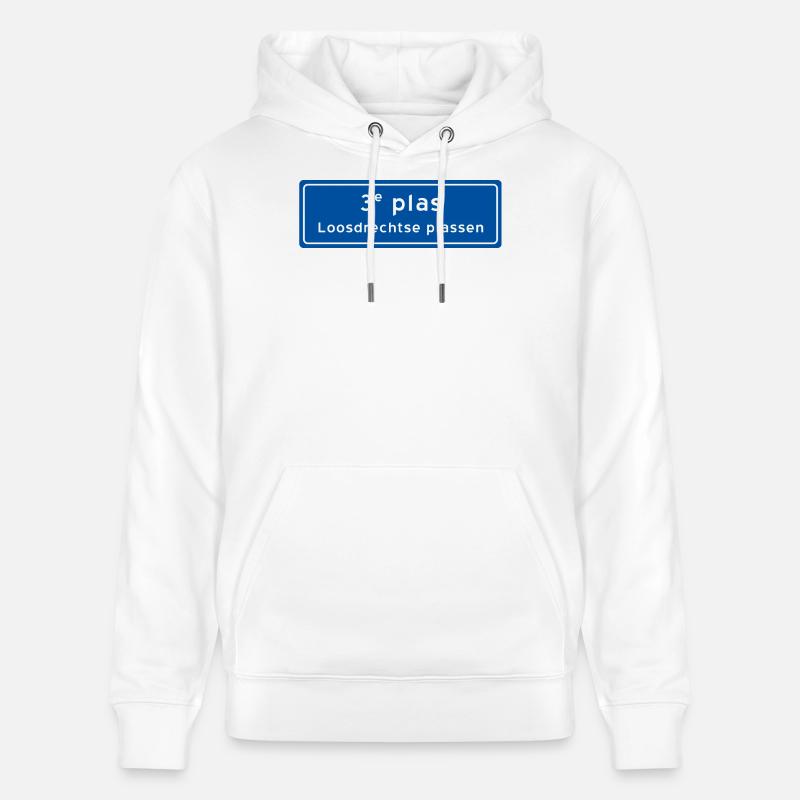 Loosdrechtse plassen 3rd plas - Stanley/Stella Unisex Bio-Hoodie CRUISER - Weiß
