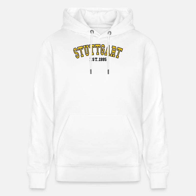 Stuttgart Est. 1995 - Sweat à capuche bio CRUISER Stanley/Stella Unisexe - blanc