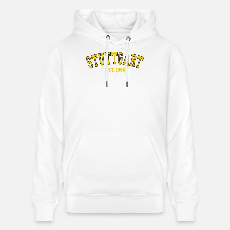 Stuttgart Est. 1985 - Stanley/Stella Unisex Bio-Hoodie CRUISER - Weiß