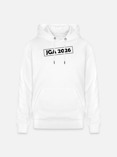JGA 2026 - Stanley/Stella CRUISER Unisex Organic Hoodie - white