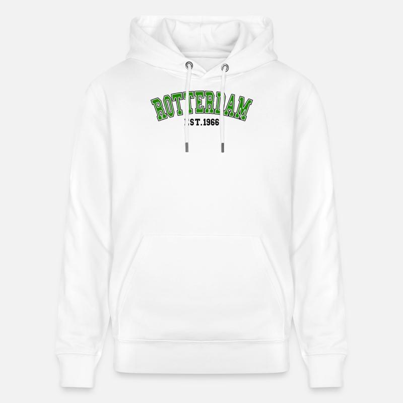 Fondation de Rotterdam en 1966 - Sweat à capuche bio CRUISER Stanley/Stella Unisexe - blanc