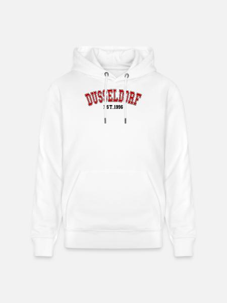 Dusseldorf Est. 1996 - Stanley/Stella CRUISER Unisex Organic Hoodie - white