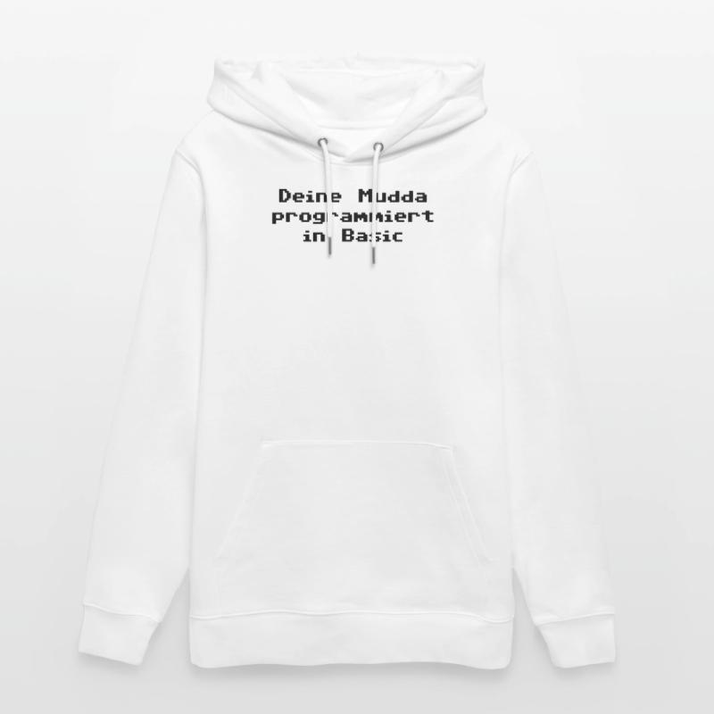 Deine Mudda programmiert in Basic Stanley/Stella Unisex Bio-Hoodie CRUISER 