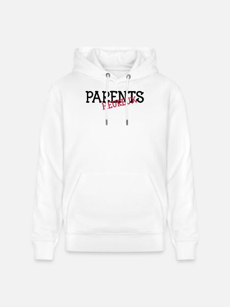 Parents heureux ! - Sweat à capuche bio CRUISER Stanley/Stella Unisexe - blanc