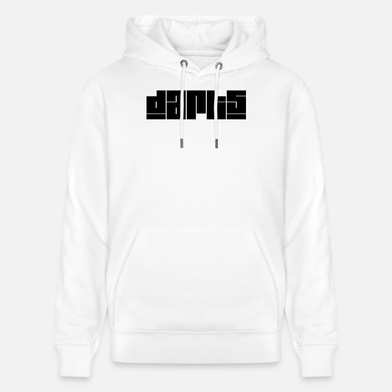 Fléchettes, fléchettes - Sweat à capuche bio CRUISER Stanley/Stella Unisexe - blanc