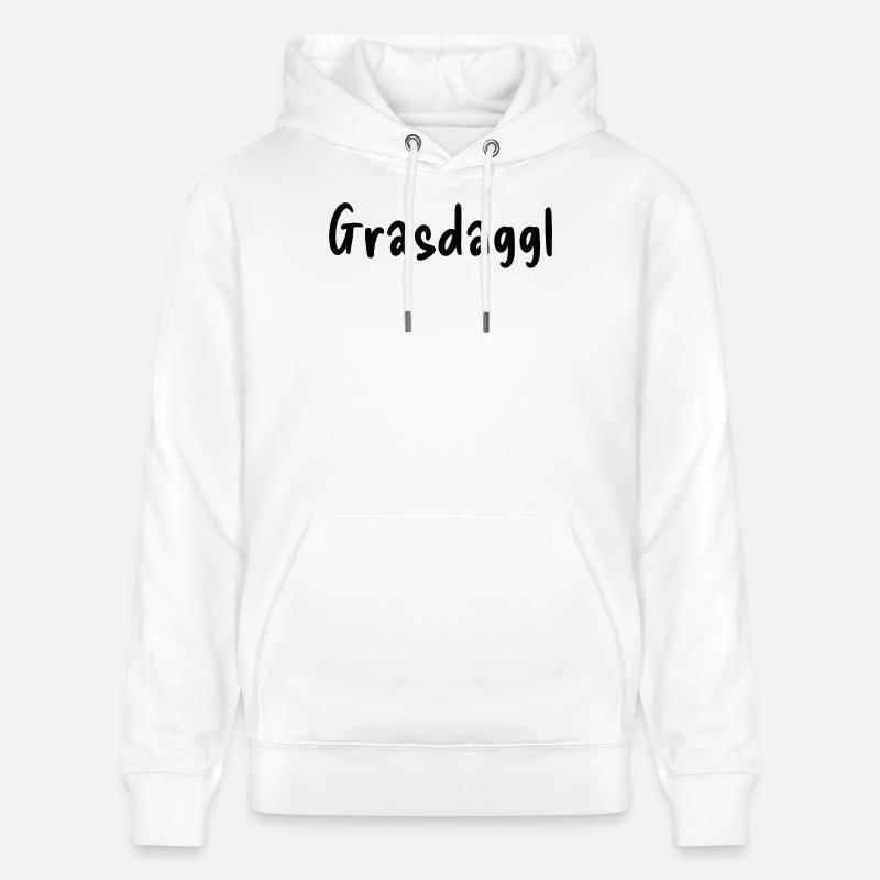 Grasdaggl - Sweat à capuche bio CRUISER Stanley/Stella Unisexe - blanc