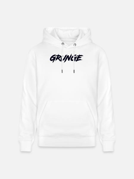 GRUNGE - Stanley/Stella CRUISER Unisex Organic Hoodie - white