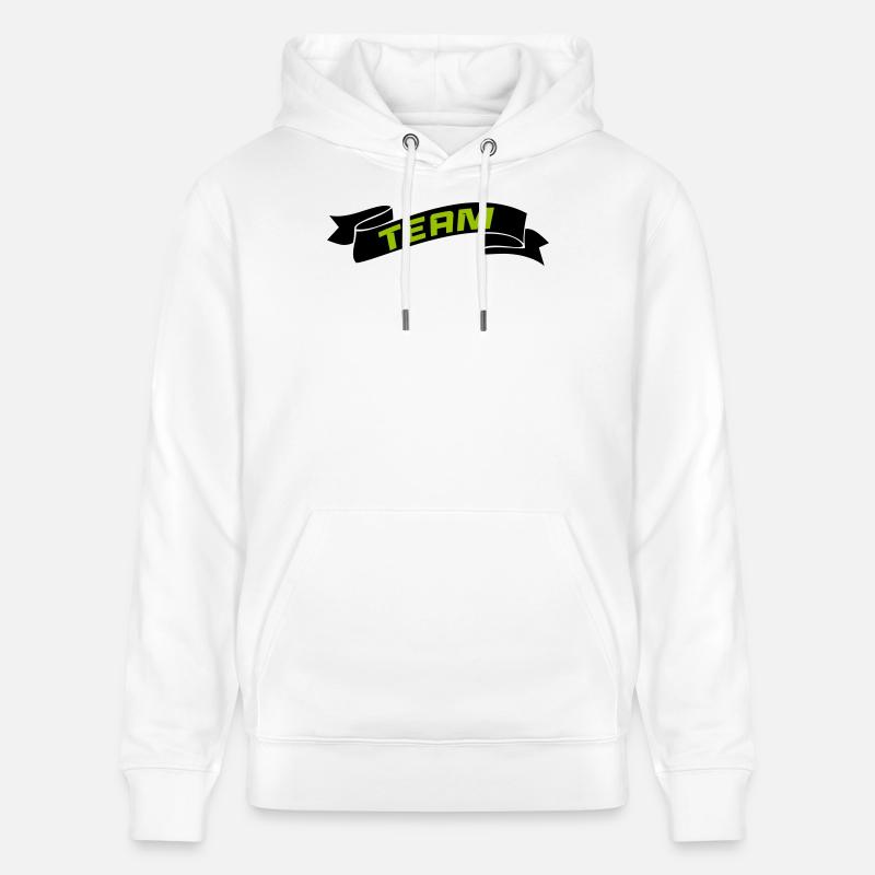 Équipe - Sweat à capuche bio CRUISER Stanley/Stella Unisexe - blanc