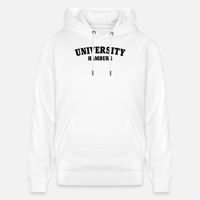 Université de Hambourg - Sweat à capuche bio CRUISER Stanley/Stella Unisexe - blanc