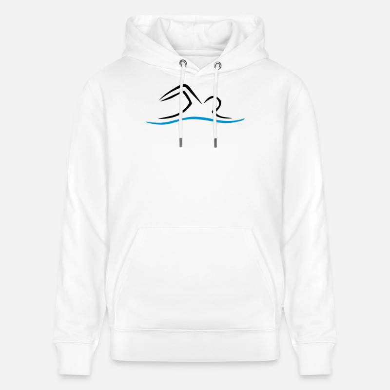 NAGE - Sweat à capuche bio CRUISER Stanley/Stella Unisexe - blanc