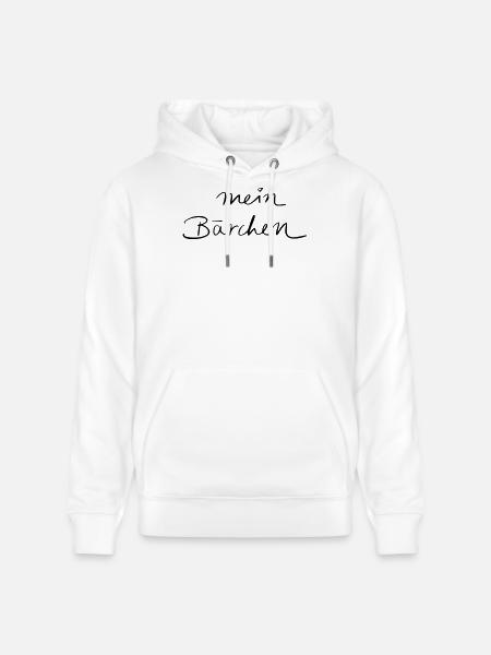 mein Bärchen - Stanley/Stella Unisex Bio-Hoodie CRUISER - Weiß