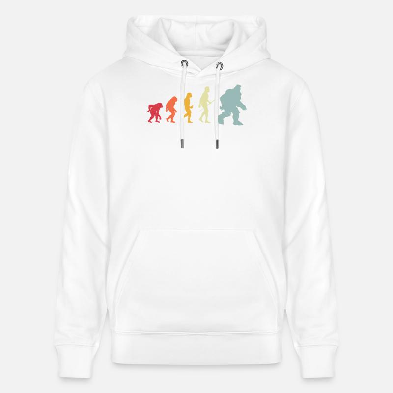 bigfoot_Evolution_4 - Sweat à capuche bio CRUISER Stanley/Stella Unisexe - blanc