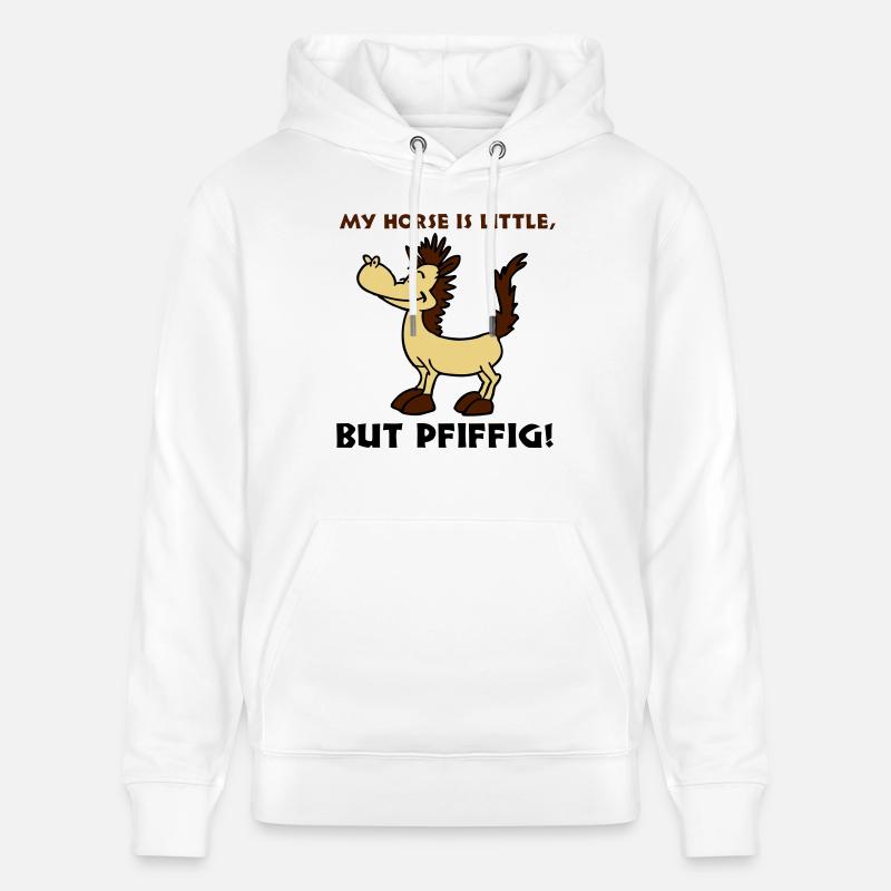 Petit mais intelligent - Sweat à capuche bio CRUISER Stanley/Stella Unisexe - blanc