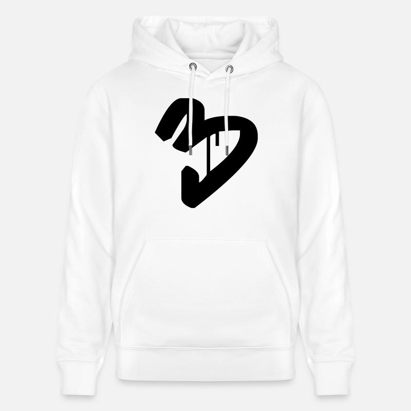 Graffiti : 3 - Sweat à capuche bio CRUISER Stanley/Stella Unisexe - blanc