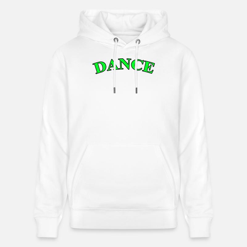 Dansons - Vert - Sweat à capuche bio CRUISER Stanley/Stella Unisexe - blanc