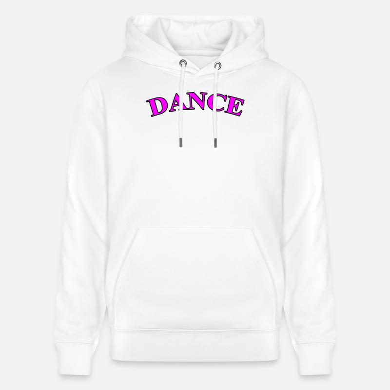 Dansons - Violet - Sweat à capuche bio CRUISER Stanley/Stella Unisexe - blanc