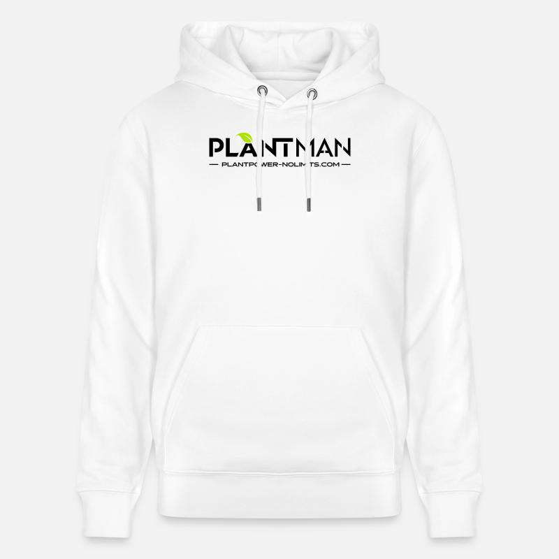 Plan Man | Puissance de l’usine-NoLimits - Sweat à capuche bio CRUISER Stanley/Stella Unisexe - blanc