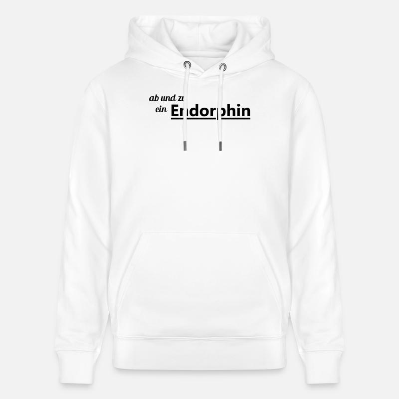 Endorphine - Sweat à capuche bio CRUISER Stanley/Stella Unisexe - blanc