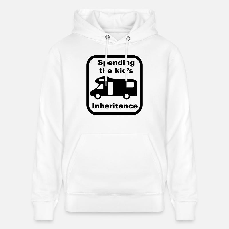 Motorhome - kid's inheritance - Sweat à capuche bio CRUISER Stanley/Stella Unisexe - blanc