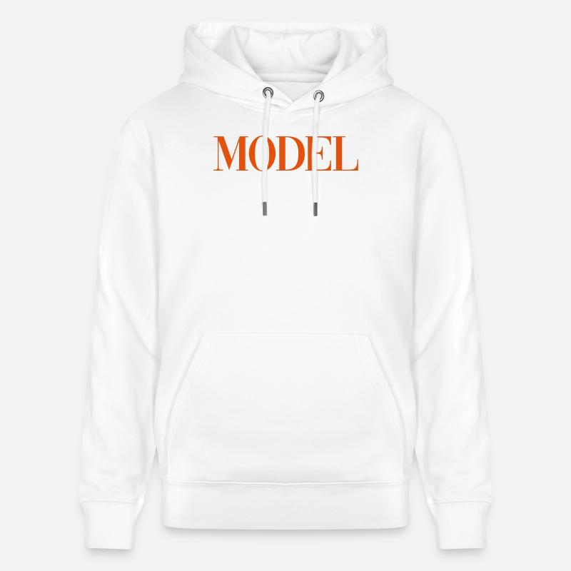 MODÈLE Mode - Sweat à capuche bio CRUISER Stanley/Stella Unisexe - blanc
