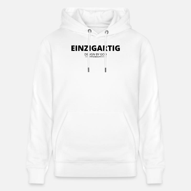 Einzigartig - Stanley/Stella Unisex Bio-Hoodie CRUISER  - Weiß