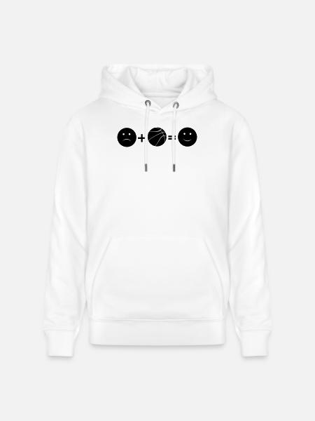 Basketball Sport - Stanley/Stella Unisex Bio-Hoodie CRUISER - Weiß
