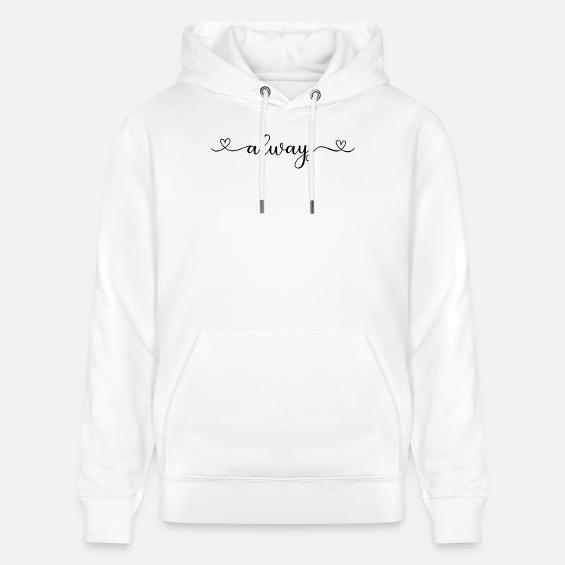 always - Sweat à capuche bio CRUISER Stanley/Stella Unisexe - blanc