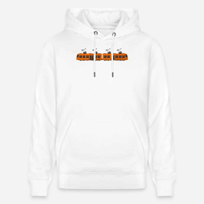 Tramway - Sweat à capuche bio CRUISER Stanley/Stella Unisexe - blanc