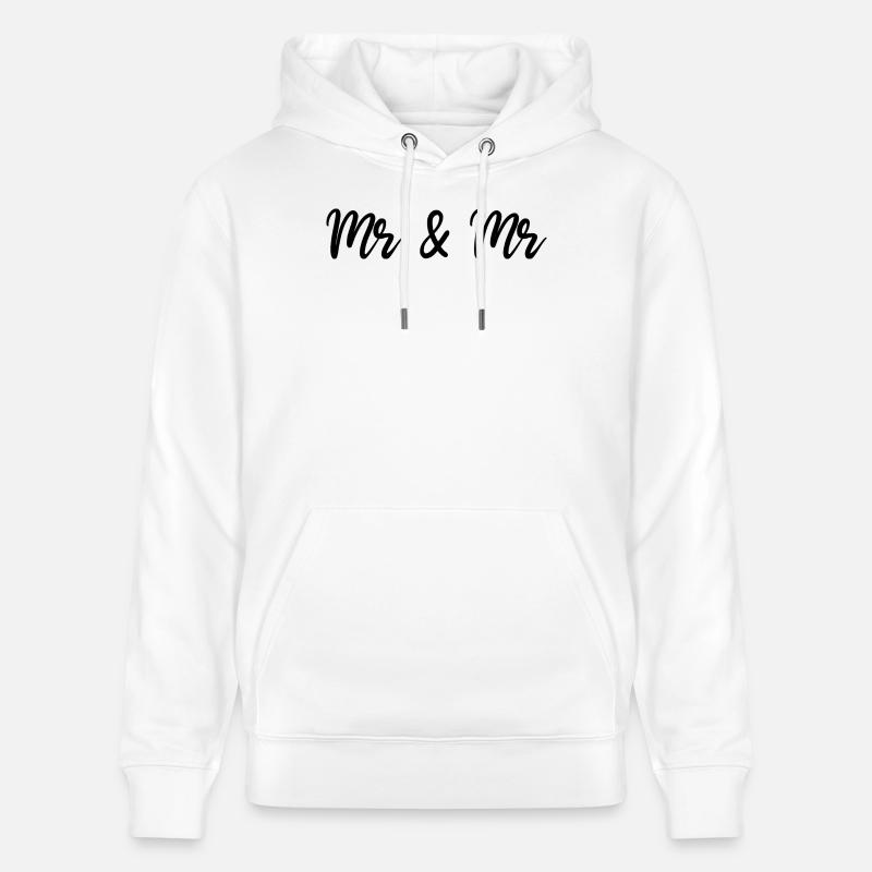 Mr & Mr - Sweat à capuche bio CRUISER Stanley/Stella Unisexe - blanc