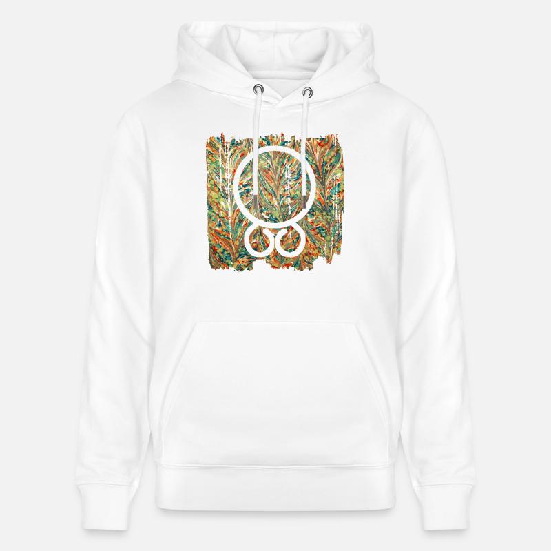 troll cross e 20 - Sweat à capuche bio CRUISER Stanley/Stella Unisexe - blanc