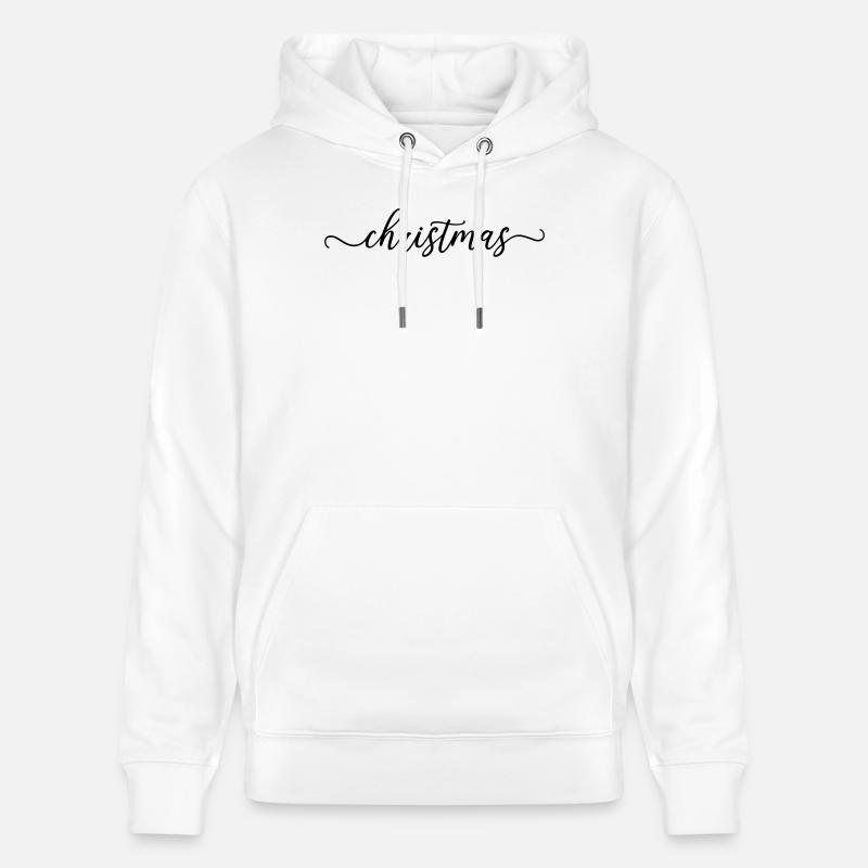 Noël de Noël - Sweat à capuche bio CRUISER Stanley/Stella Unisexe - blanc