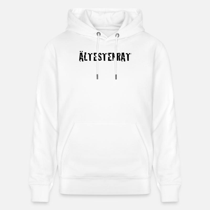 Ältestenrat - Stanley/Stella Unisex Bio-Hoodie CRUISER  - Weiß