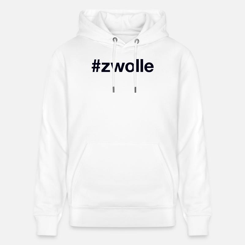 ZWOLLE, Pays-Bas, Pays-Bas - Sweat à capuche bio CRUISER Stanley/Stella Unisexe - blanc