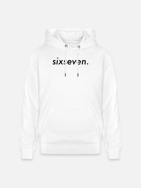 Six-seven - Stanley/Stella Unisex Bio-Hoodie CRUISER - Weiß