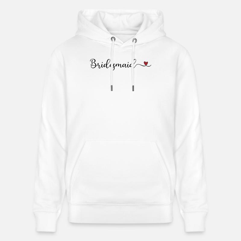 Demoiselle d’honneur - Sweat à capuche bio CRUISER Stanley/Stella Unisexe - blanc