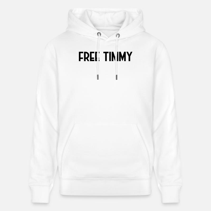 Free Timmy rettet den Buckelwal - Stanley/Stella Unisex Bio-Hoodie CRUISER  - Weiß