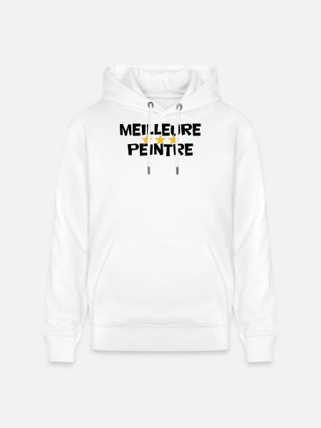 Beste Maler - Stanley/Stella Unisex Bio-Hoodie CRUISER - Weiß