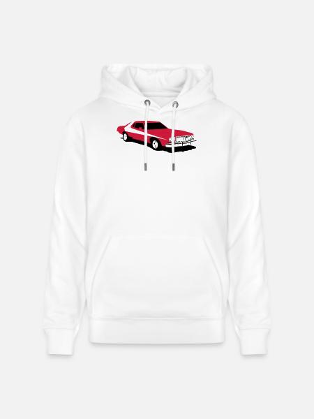 SH_Gran_Torino 2 Farben - Stanley/Stella Unisex Bio-Hoodie CRUISER - Weiß