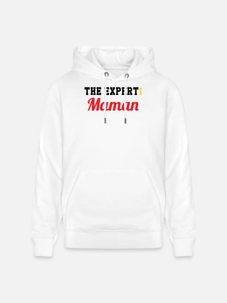 Maman l'experte - Sweat à capuche bio CRUISER Stanley/Stella Unisexe - blanc