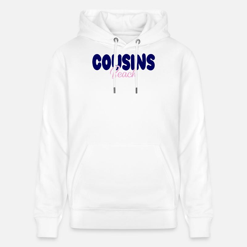 Cousins Beach – Bold & Soft - Stanley/Stella Unisex Bio-Hoodie CRUISER  - Weiß